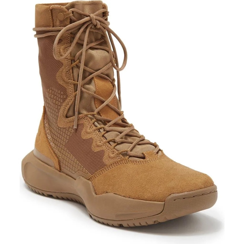 Nike SFB B1 Coyote Brown Leather Military Boots Men Size 13 NWOB